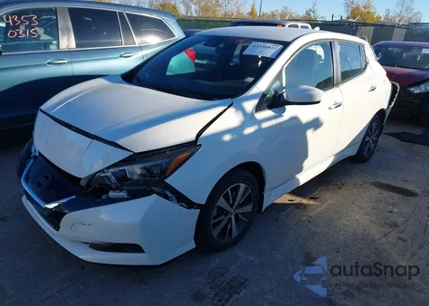 2022 Nissan Leaf S Plus 62 Kwh из США, поврежденный, VIN 1N4BZ1BV4NC552903